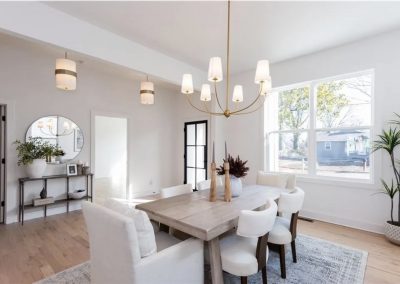 Luxury interior design and decorating Atlanta dining kitchen buckhead
