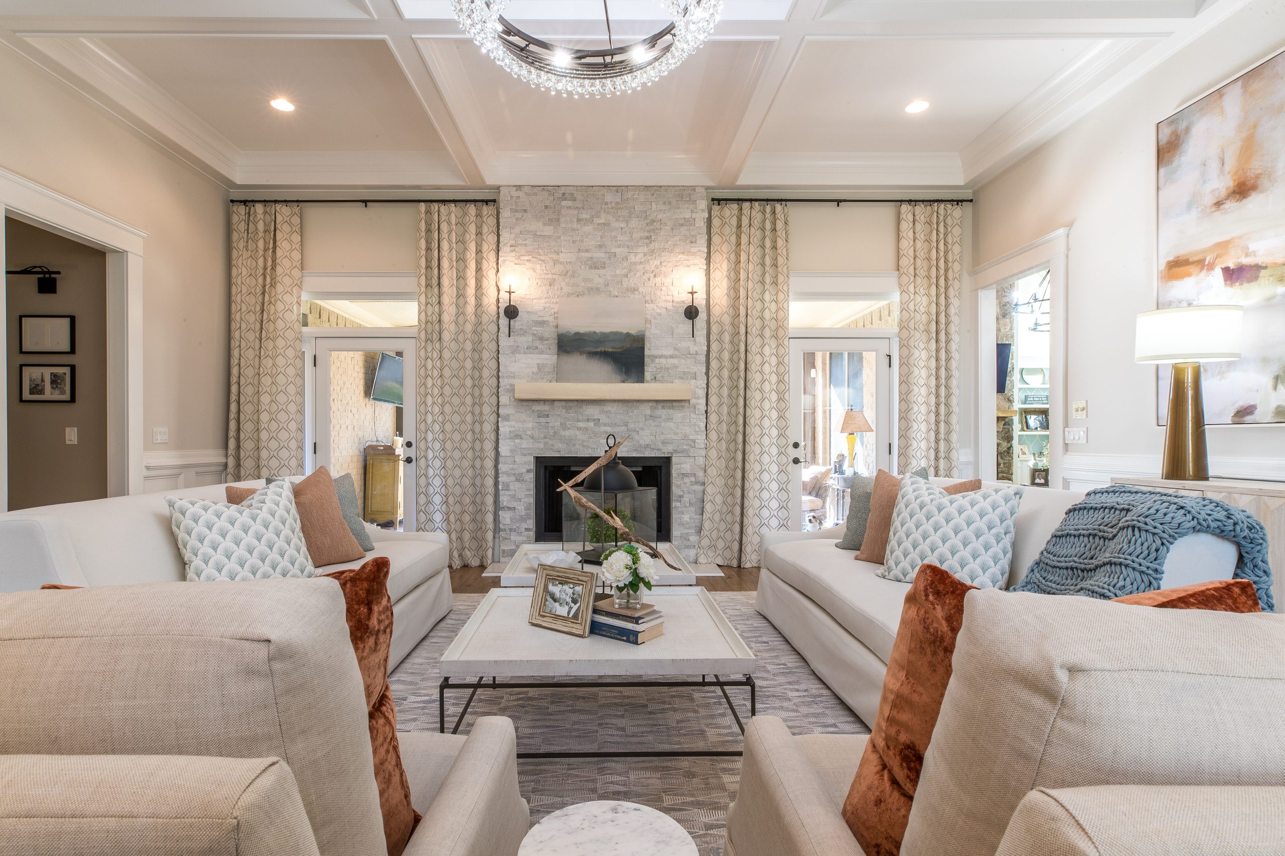 Luxury Interior Design in Marietta GA by Century Park Interiors custom draperies
