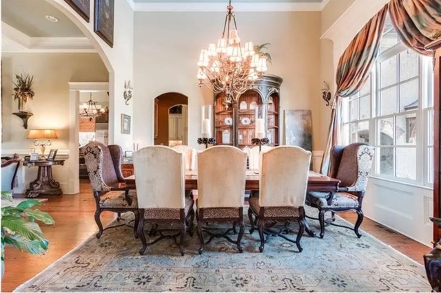 dining room before CPI interior design services